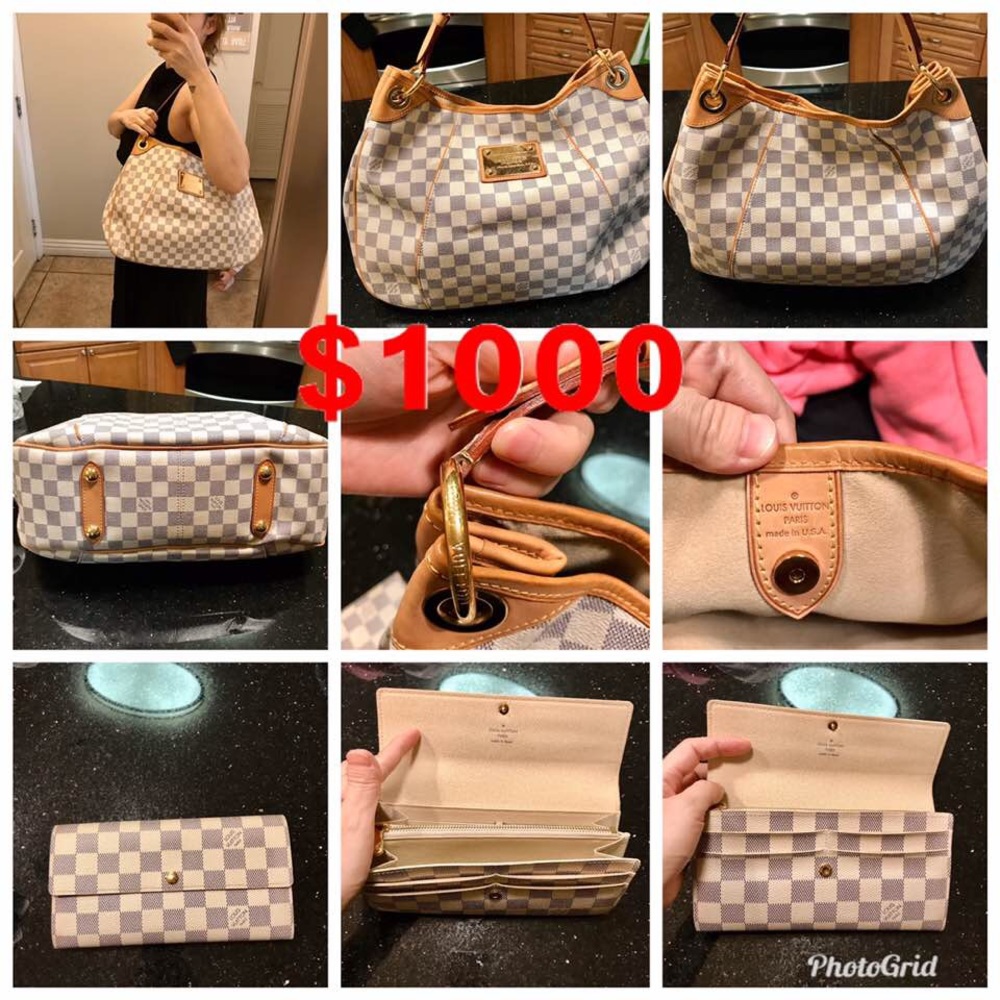 Louis Vuitton Bag + wallet